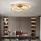 Crystal LED Ceiling Lights for Modern Luxury Dining Room Decor