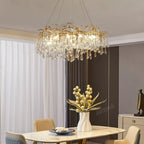 Golden Branch Led Ceiling Chandelier Modern Living Room Pendant Lights