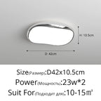 Nordic Ceiling Lights in White, Black, Red: Designer Lighting for Home Decor