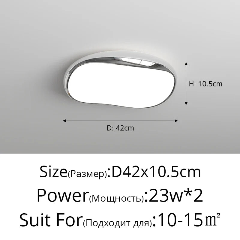 Nordic Ceiling Lights in White, Black, Red: Designer Lighting for Home Decor