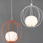Birdcage Pendant Light for Dining Room Home Fixtures, Nordic Design E27 Bedroom Lamp