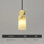 Marble LED Chandelier Single Head Hanging Lamp