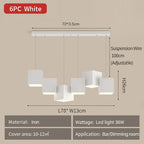 Magic Cube LED Pendant Lights for Dining Room Living Room Fixtures