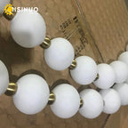 Pear Necklace Chandelier: Luxury Pendant Light Fixture for Living & Dining Rooms