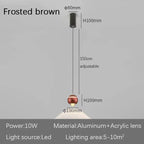 LED Bedside Lifting Chandelier – Modern Minimalist Nordic Pendant Light for Home Décor