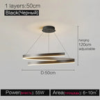 Modern Minimalist Chandelier Ceiling Light for Living Room and Dining Room