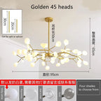 Firefly Pendant Chandelier: Luxurious LED Lighting for Home Decor