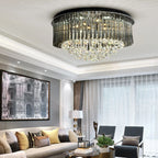 Crystal Ceiling Lamp: Modern Luxury Lighting for Living Room, Bedroom & Home