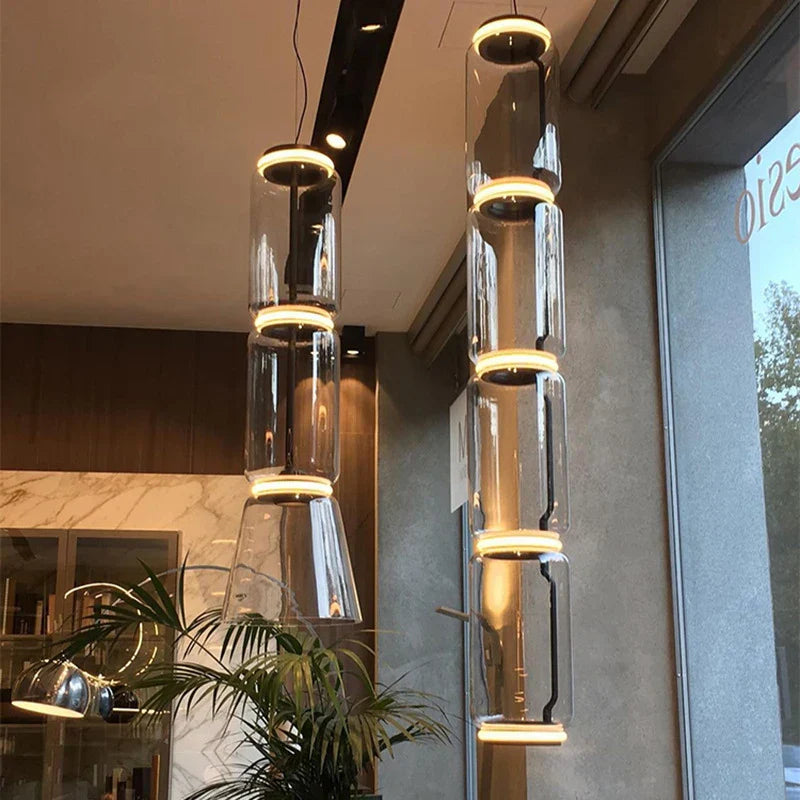 Nordic Minimalist Chandelier Led Pendant Light by for Home Decor and Lighting Fixtures