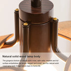 Wabi Sabi Fabric Chandelier Pendant Lights for Dining Tea Room Lighting