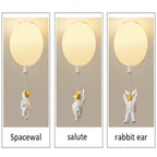 Astronaut Space Ball Ceiling Lamp for Kids Room or Corridor