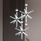 Nordic Glass Chandelier for Chic Spaces: Modern, Stylish Lighting for Homes & Businesses