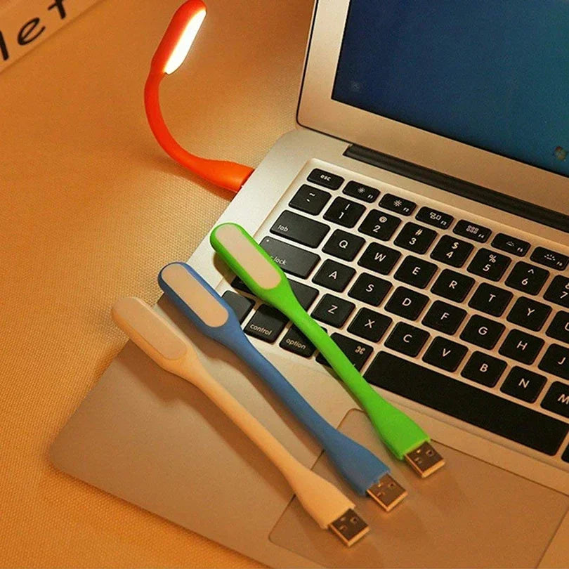 Mini USB LED Reading Lamp Night Light 5V 1.2W Flexible Desk Lamp