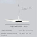 Irregular Art Pendant Lamp Modern Living Room Ceiling Chandelier