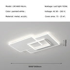 Minimalist LED Ceiling Light for Living Room and Bedroom