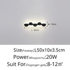 Spherical LED Wall Lamp for Bedroom and Living Room