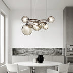 Magic Beans Chandelier: Modern Hanging Lamp for Dining Room & Parlor