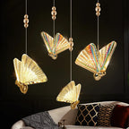 Butterfly Pendant Lights Chandelier for Indoor Living, Dining, and Kitchen Lighting
