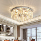 Crystal Ceiling Lamp: Modern Minimalist Light Luxury for Home Indoor Lighting