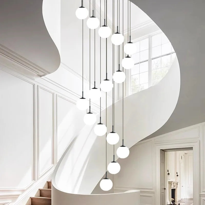 Modern Pendant Light: Indoor LED Chandelier for Dining Room & Home Decor