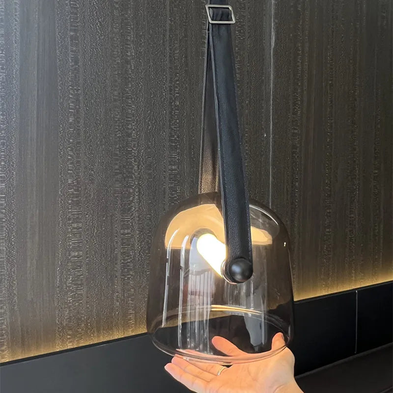 Nordic Glass Hanging Pendant Light Fixture for Kitchen Living Room Bedroom