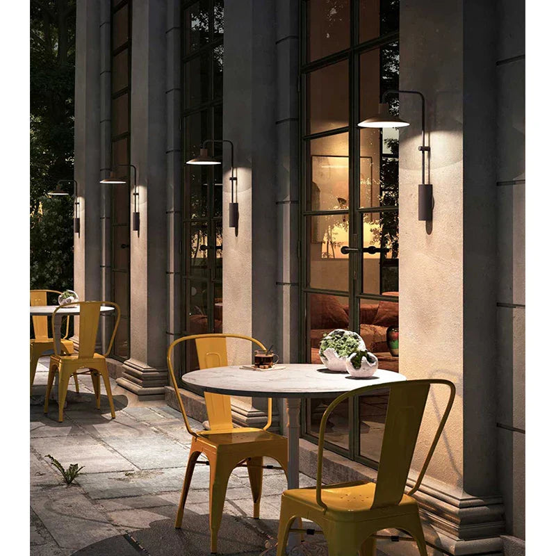 Luxury Waterproof Wall Lamp for Courtyard, Cafe, or Restaurant