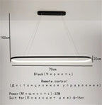 Designer Oval LED Pendant Lamp for Living, Dining, Restaurant, Bedroom Lighting