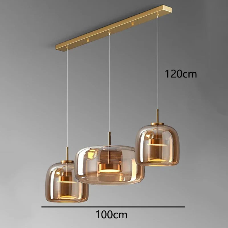 Modern LED Pendant Light Chandeliers for Living Room and Dining Room