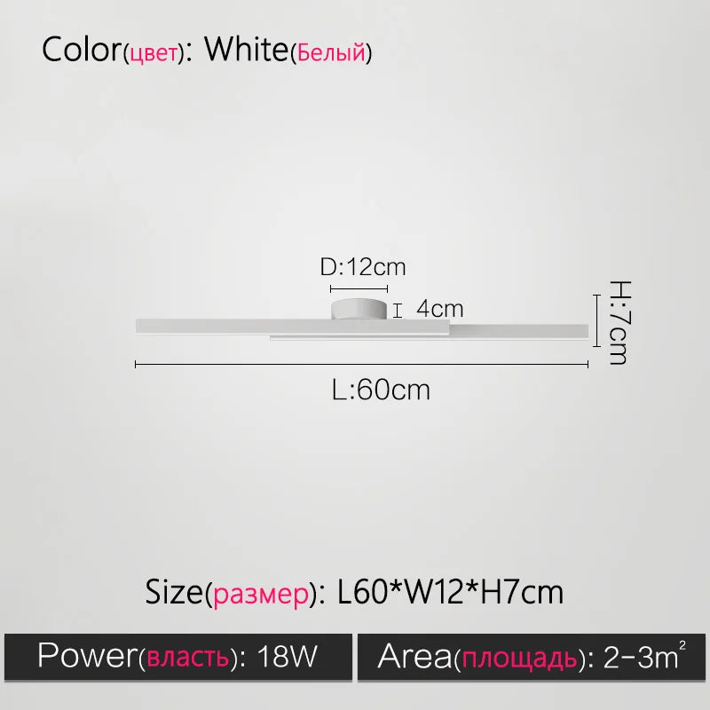 2023 Minimalist Nordic Ceiling Light for Living Room, Bedroom, Aisle & Balcony