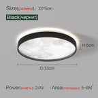 Ultra-Thin Round LED Ceiling Lamp for Bedroom, Living Room, Aisle, Corridor, Balcony