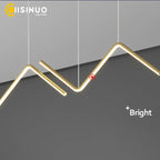 Modern LED Pendant Light Adjustable Luminaire for Home Decoration Lighting