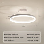 Modern Dimmable LED Pendant Chandelier for Bedroom and Living Room