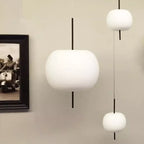 KUSHI LED Glass Pendant Light for Living Room, Kitchen, or Bedside Table