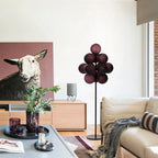 Grape Chandelier: Modern Glass Ball Pendant Lamp for Living Room and Bedroom