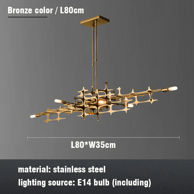 Modern Dimmable Chandelier Pendant Light for Dining Room, Living Room, Kitchen Island