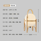 Bamboo LED Desk Lamp: Modern, Simple, and Stylish Table Light for Home Decor