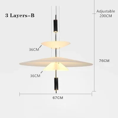 Designer Saucer UFO Pendant Light for Modern Home Decor