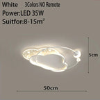 Luxury LED Ceiling Chandelier for Modern Bedroom & Living Room