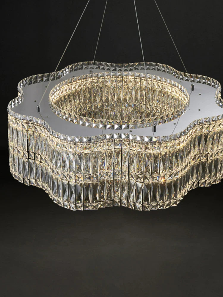 Luxury Crystal Chandelier by | Modern Living Room Pendant Lamp