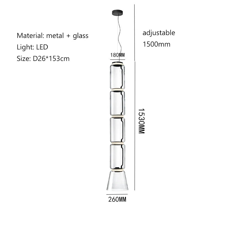 Nordic Minimalist Chandelier Led Pendant Light by for Home Decor and Lighting Fixtures