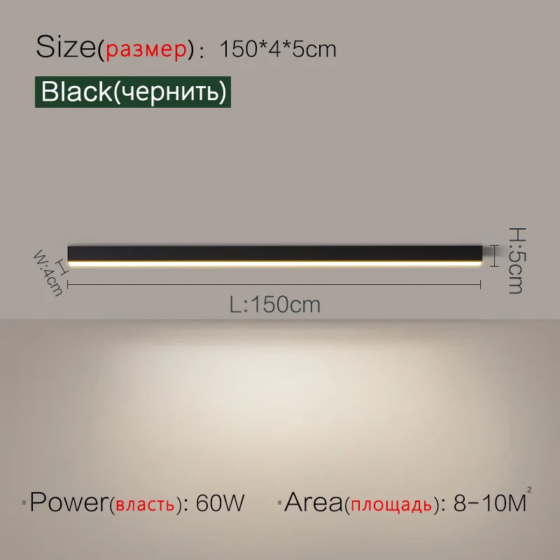 LED Ceiling Light for Aisle Bedroom Living Room - Modern Nordic Design