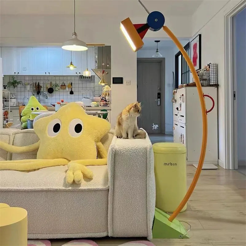 Kids LED Cartoon Floor Lamp: Creative Decor Lighting for Children's Room