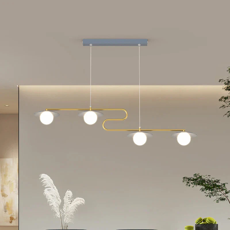 LED Dining Room Chandelier - Dimmable Ceiling Lighting Fixture