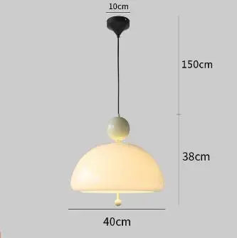 Nordic Glass Chandelier by - Stylish Pendant Light for Living Room and Bedroom