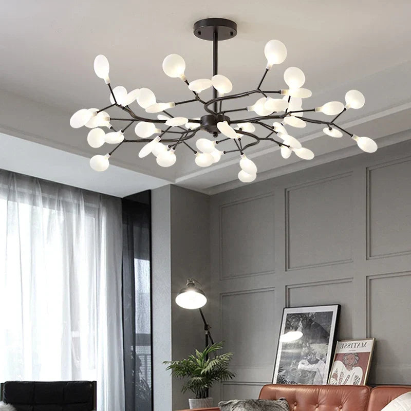 Modern Luxury Petal LED Pendant Light for Living Room, Bedroom, and Kitchen