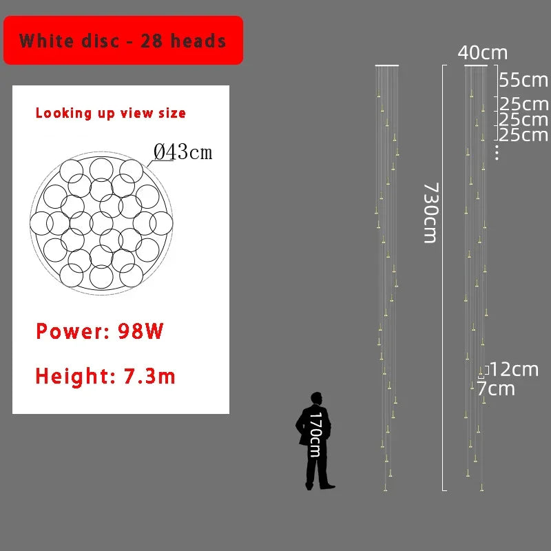 Nordic Minimalist Chandelier 2024 for Stylish Living Room Lighting & Home Decor