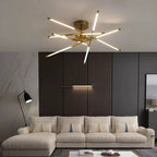 Stick Chandelier for Living Room Dining Kitchen LED Lighting Fixtures