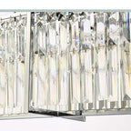 Modern Crystal Chandelier for Living, Dining, and Bar - New Light Rectangular Design