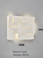Geometric Art Indoor Wall Lamp for Bedroom Living Room Staircase Home Decor