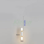 Modern Minimalist LED Cylinder Chandelier for Restaurant, Bar, Living Room, Bedroom